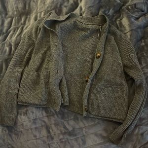 SO brand grey cardigan
